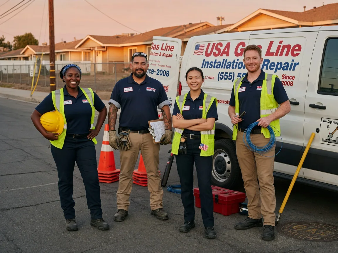 Gas Line Installation company in New York Mills, MN